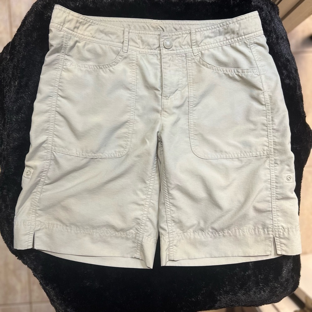 THE NORTH FACE WOMEN’S HORIZON 2.0 ROLL-UP SHORTS-SZ 4🤎EUC - Picture 14 of 15